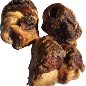 Natural Dog Treats for Large Dogs Aggressive Chewers Made in USA Only Rawhide Free Long Lasting Marrow Filled Dog Bones for Medium Dogs Great Treat for a Small Breed Royal Knuckle 3 Pk