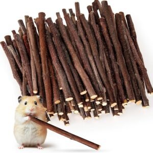 Natural Organic Apple Sticks - 250g Hamster Chew Toys Hams Rabbit Bunny Gerbil Guinea Pig Squirrel Chinchilla Animal Chew Toys Chew Sticks